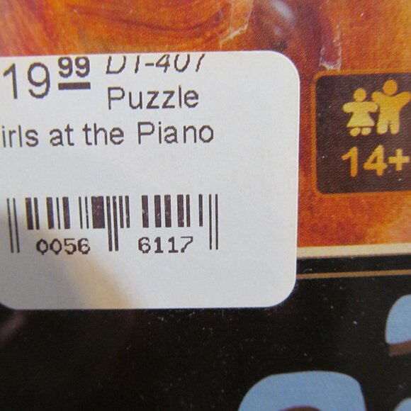 Renoir Girls at the Piano 1,000 piece puzzle D-Toys New Sealed - Picture 3 of 14